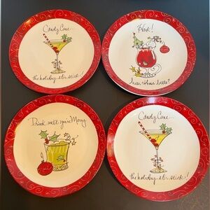 Holiday Cheer Plates « Let’s Get Lit » Certified International Holiday